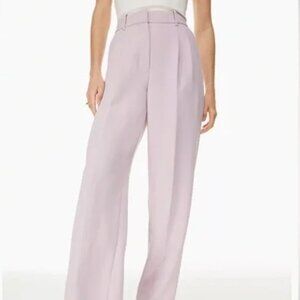 Aritzia Wilfred High Waist Pants - Lilac - Size 4 - NEVER WORN